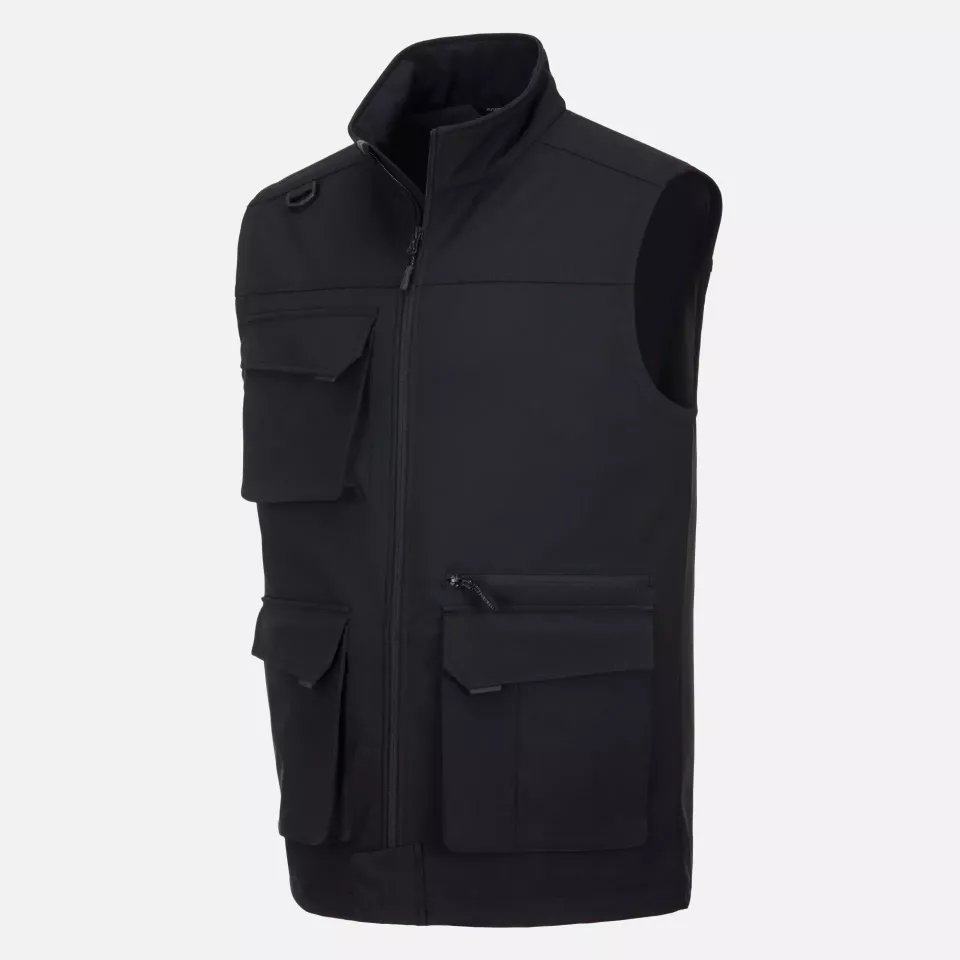 Portwest KX363BKR, KX3 Softshell Bodywarmer (3L), Black, image 2, gallery thumbnail