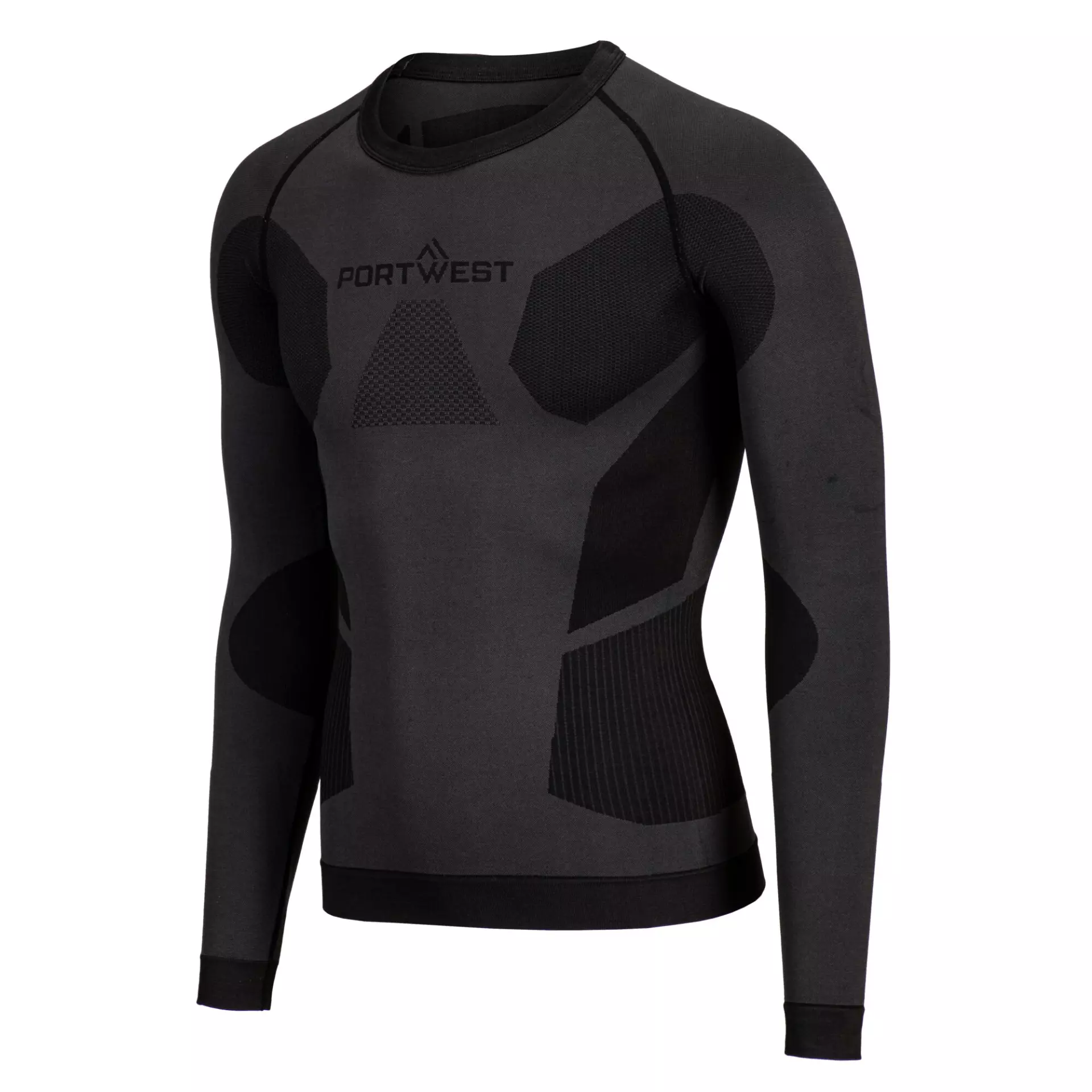Portwest B173CHA, Dynamic Air Baselayer Top, Charcoal, image 2