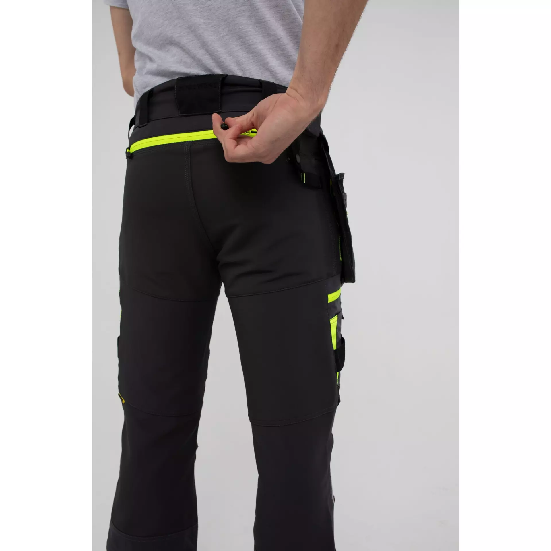 Portwest DX440BKR, DX4 Detachable Holster Pocket Trousers, Black, image 7