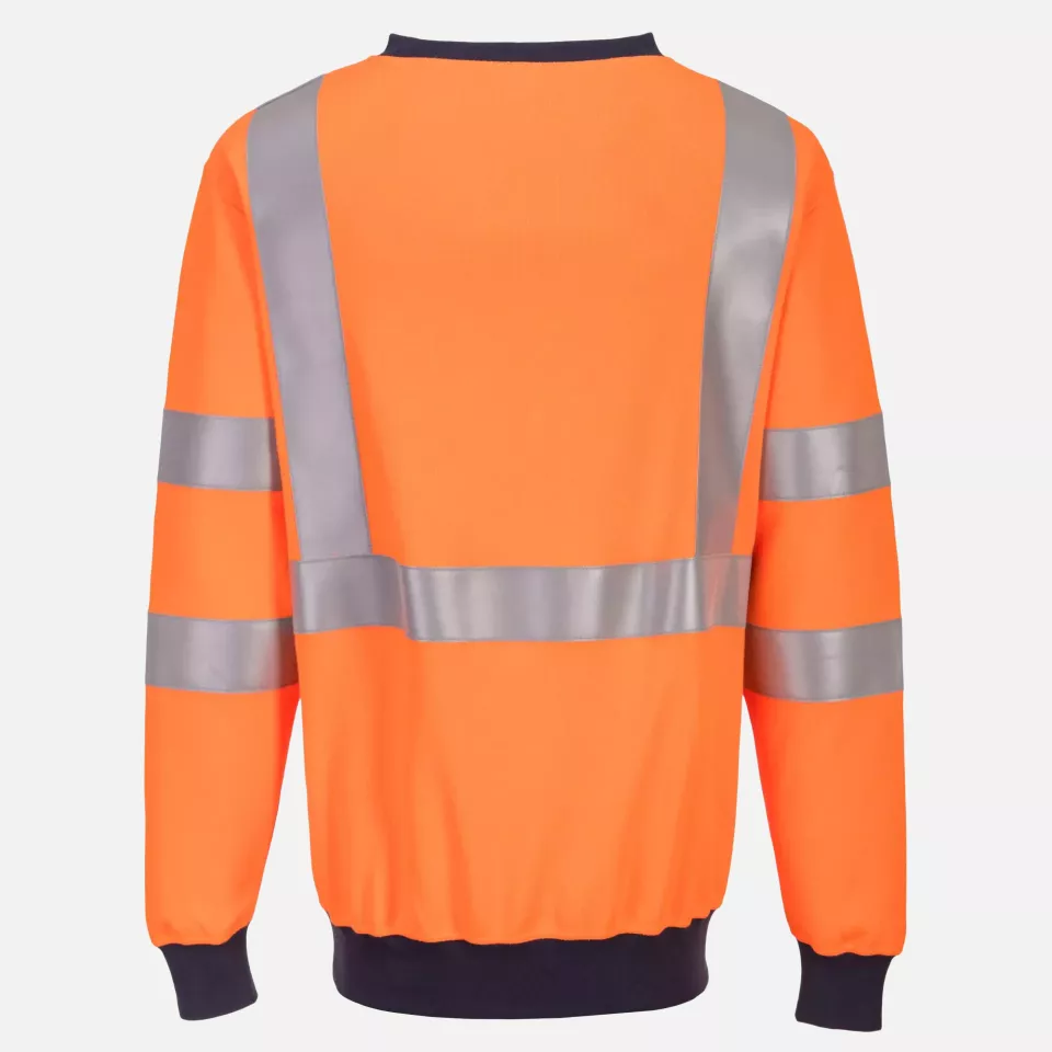 Portwest FR703ORR, FR Modaflame HVO Sweatshirt, Orange, image 2, gallery thumbnail