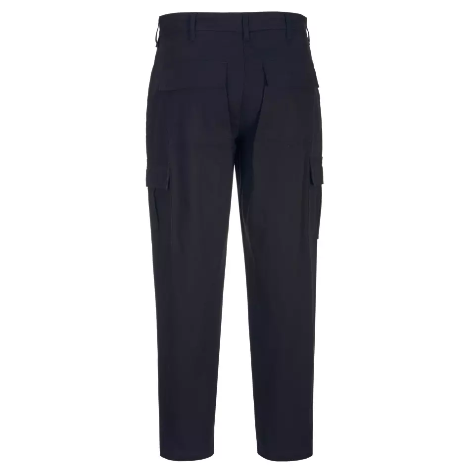 Portwest S233BKR, WX2 Eco Women's Stretch Cargo Trousers, Black, image 2, gallery thumbnail