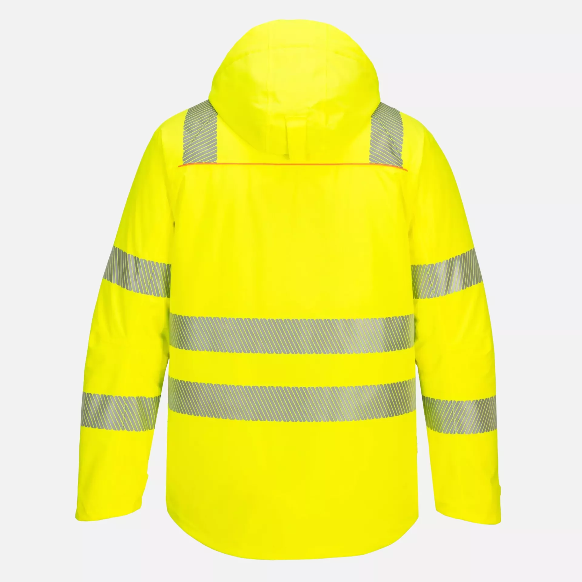 Portwest DX461YBR, DX4 Hi-Vis Winter Jacket, Yellow/Black, image 2