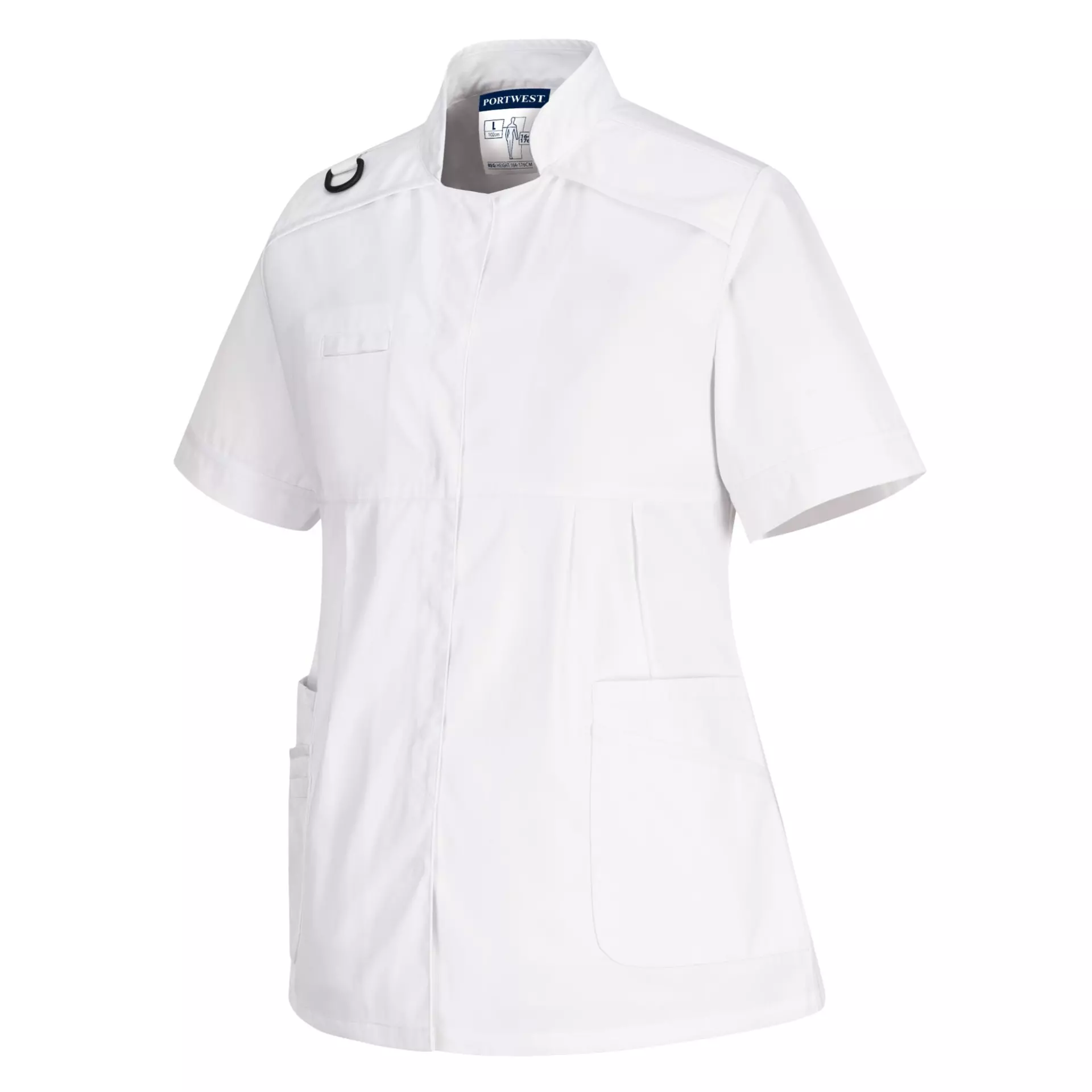 Portwest LW22WHR, Medical Maternity Tunic, White, image 3