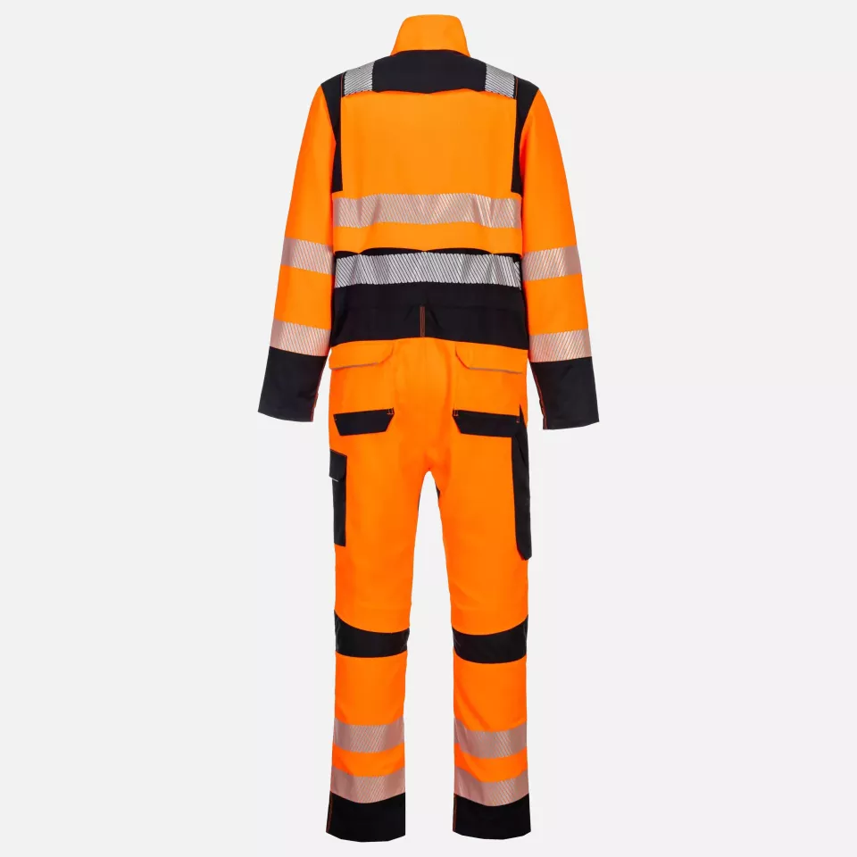 Portwest FR509OBR, PW3 FR Modaflame HVO Overall, Orange/Schwarz, image 1, gallery thumbnail