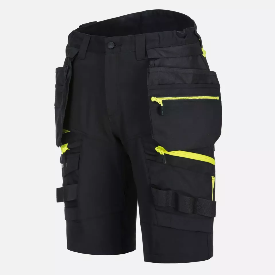 Portwest DX444BKR, DX4 Shorts mit abnehmbaren Holstertaschen, Schwarz, image 8, gallery thumbnail