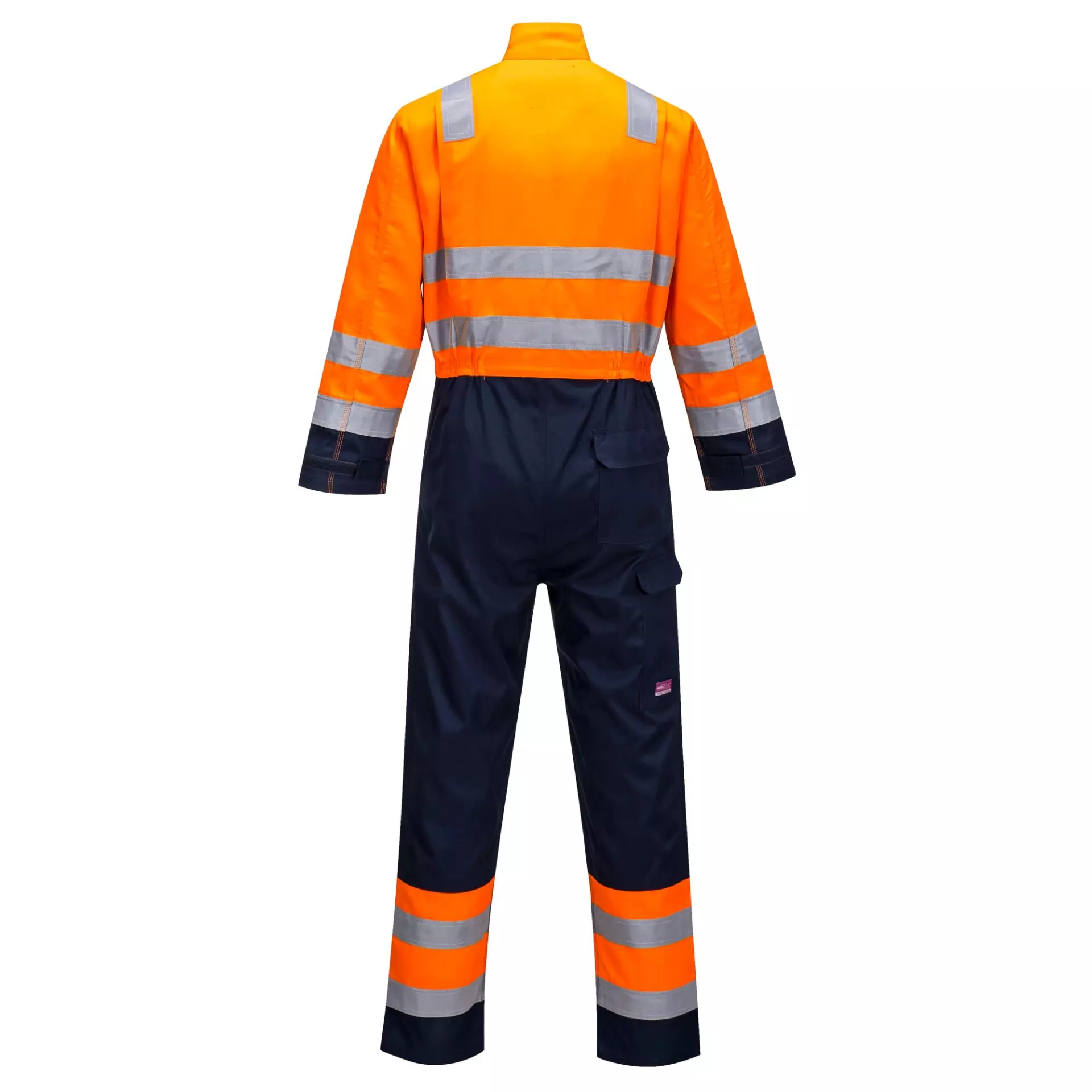 Portwest MV29ONR, Modaflame RIS Navy/Orange Coverall, Orange/Navy, image 2