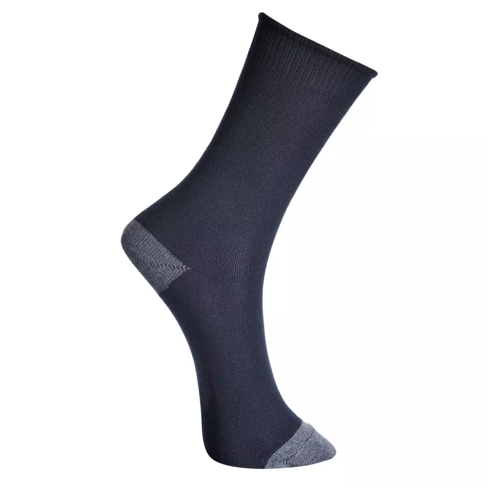 Portwest SK20BKR, Modaflame Sock, Black, image 1, gallery thumbnail