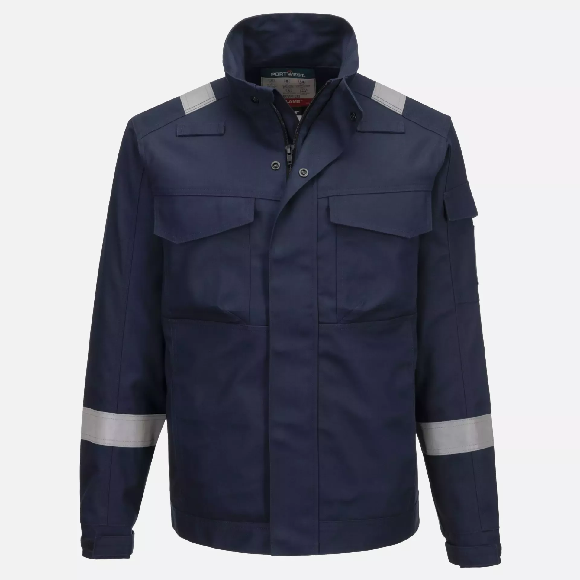 Portwest FR68NAR, Bizflame Industry FR Jacket, Navy, image 7