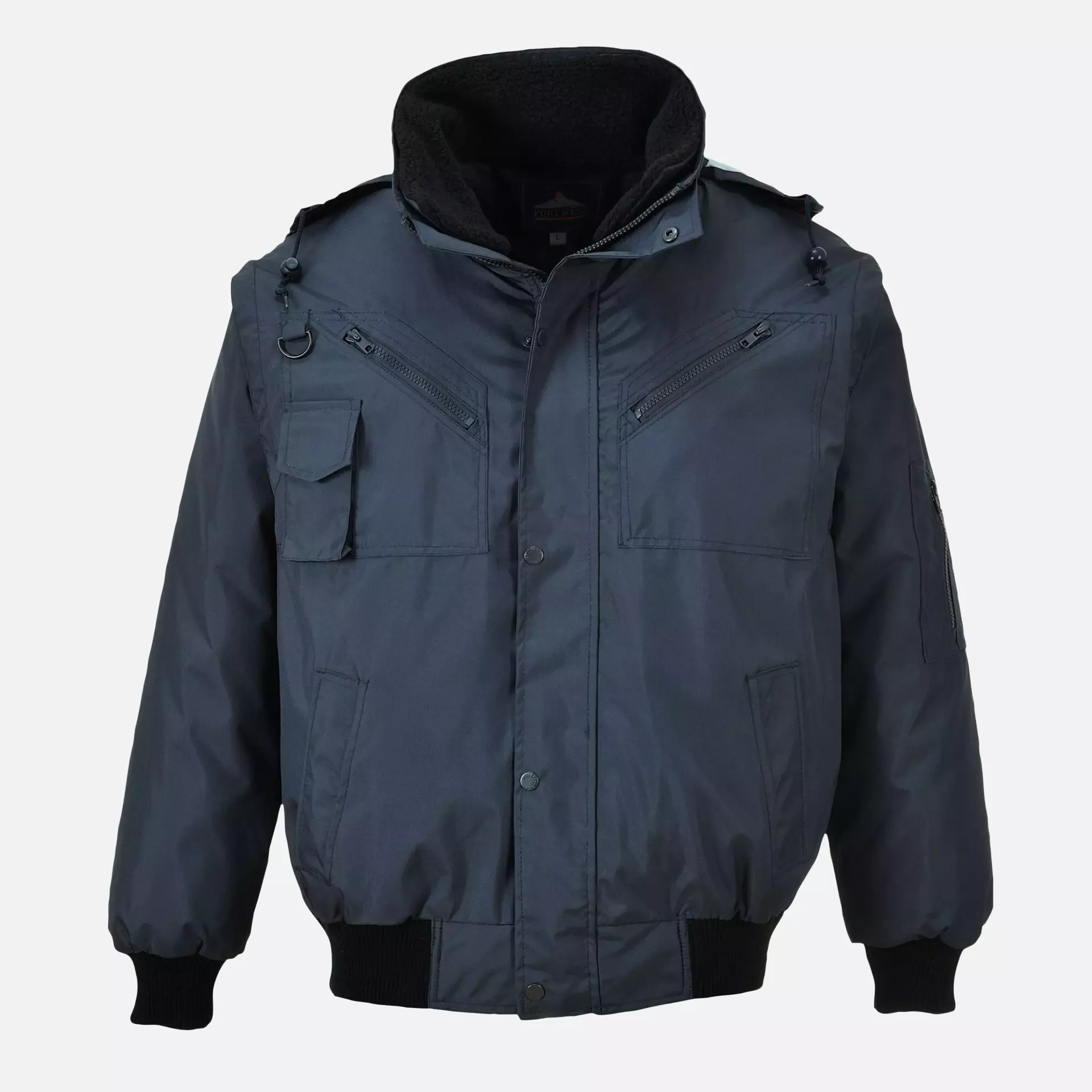 Portwest F465NAR, 3-in-1 Bomber Jacket, Navy, image 1