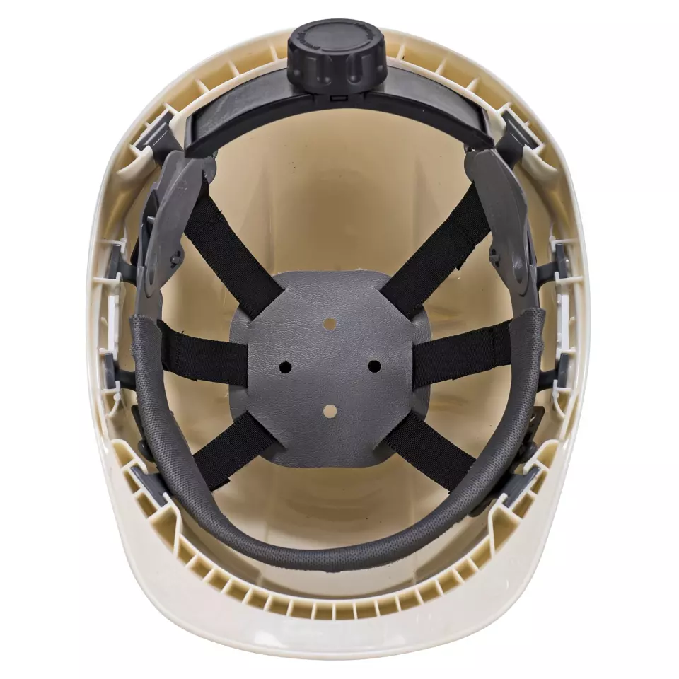 Portwest PG54WHR, Endurance Glowtex Helmet, White, image 2, gallery thumbnail