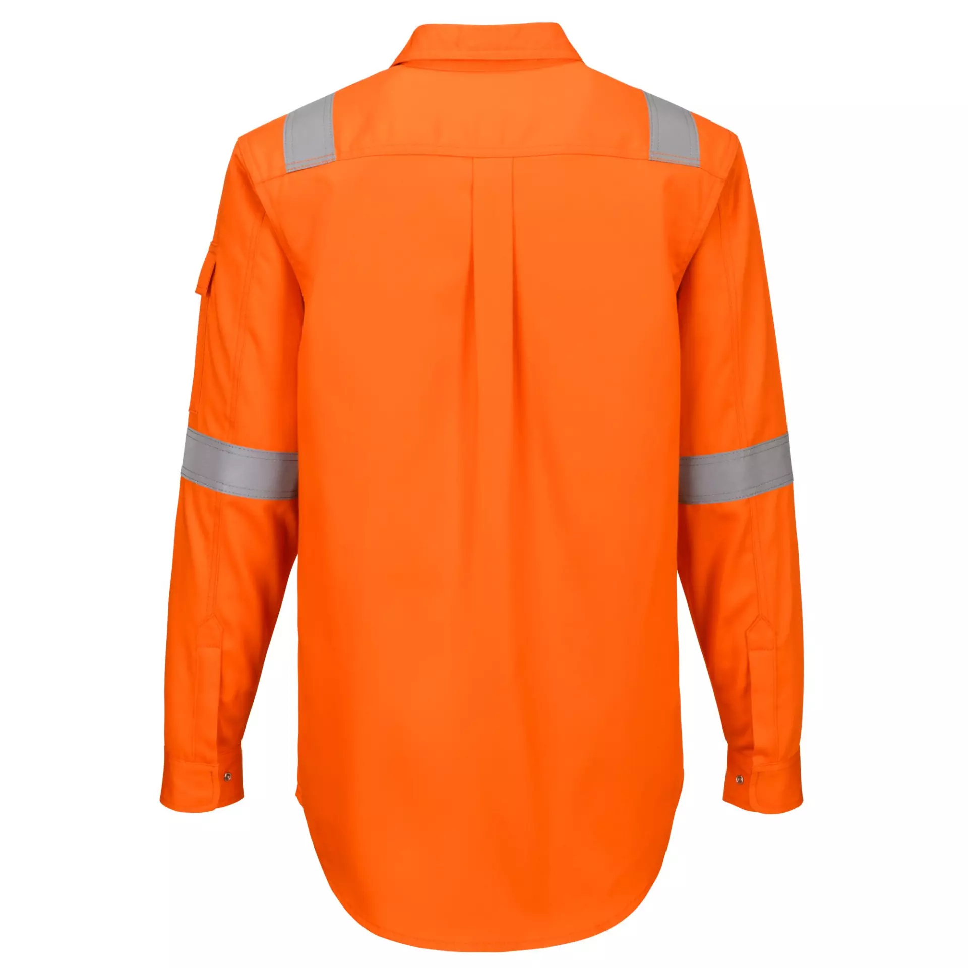 Portwest FR720ORR, Bizflame Work Lightweight Anti-Static FR Shirt, Orange, image 2