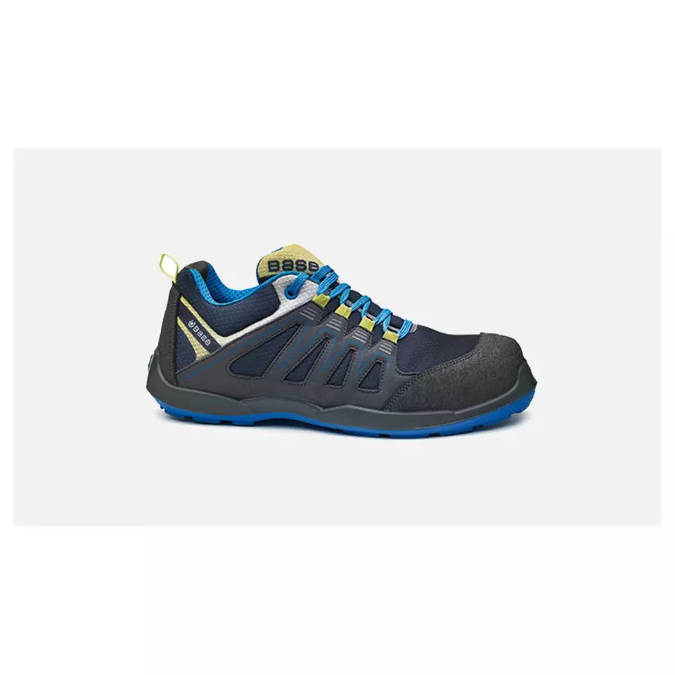 Portwest B0657NYR, Paddle Shoe S1P SRC, Navy/Yellow, image 1, gallery thumbnail