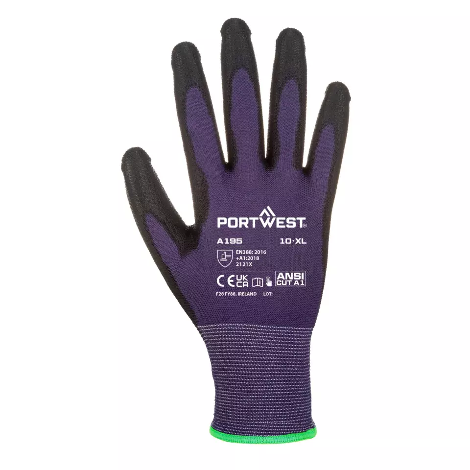 Portwest A195U8R, Touchscreen - PU, Purple/Black