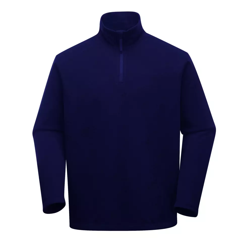 Portwest F180NAR, Staffa Microfleece Pullover, Navy, image 1, gallery thumbnail