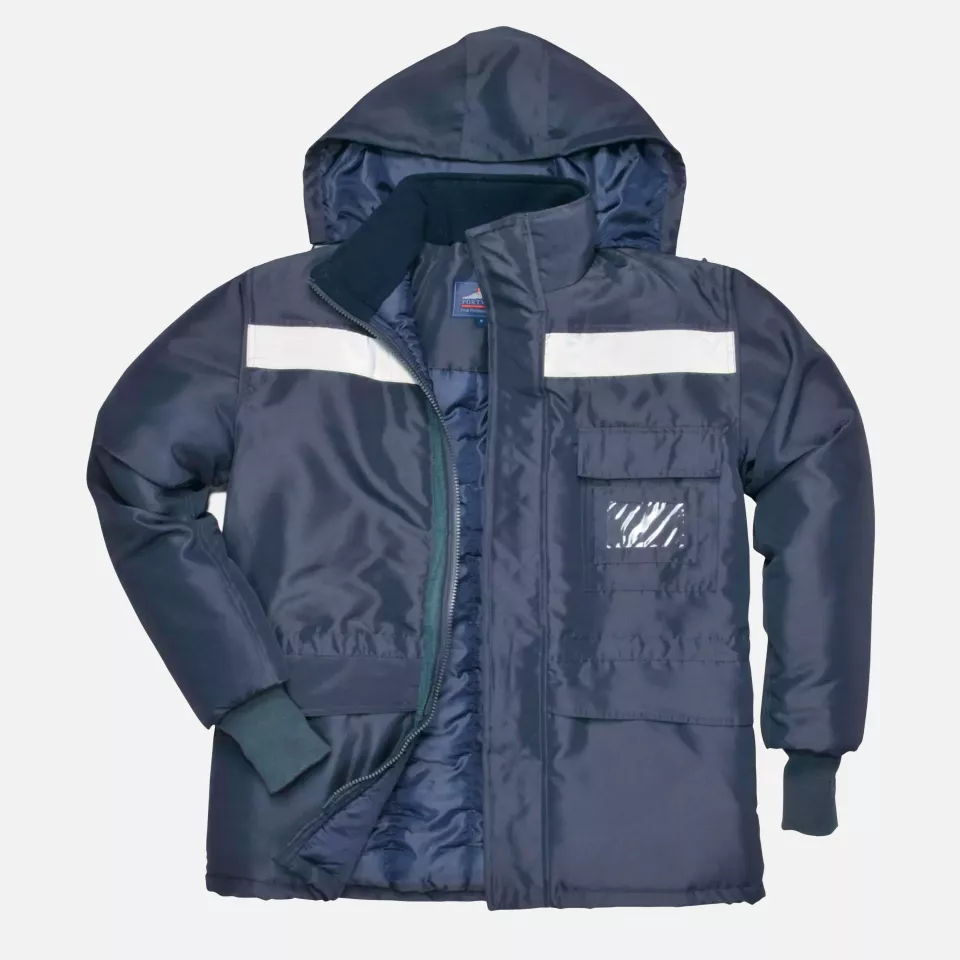 Portwest CS10NAR, ColdStore Jacket, Navy, image 5, gallery thumbnail