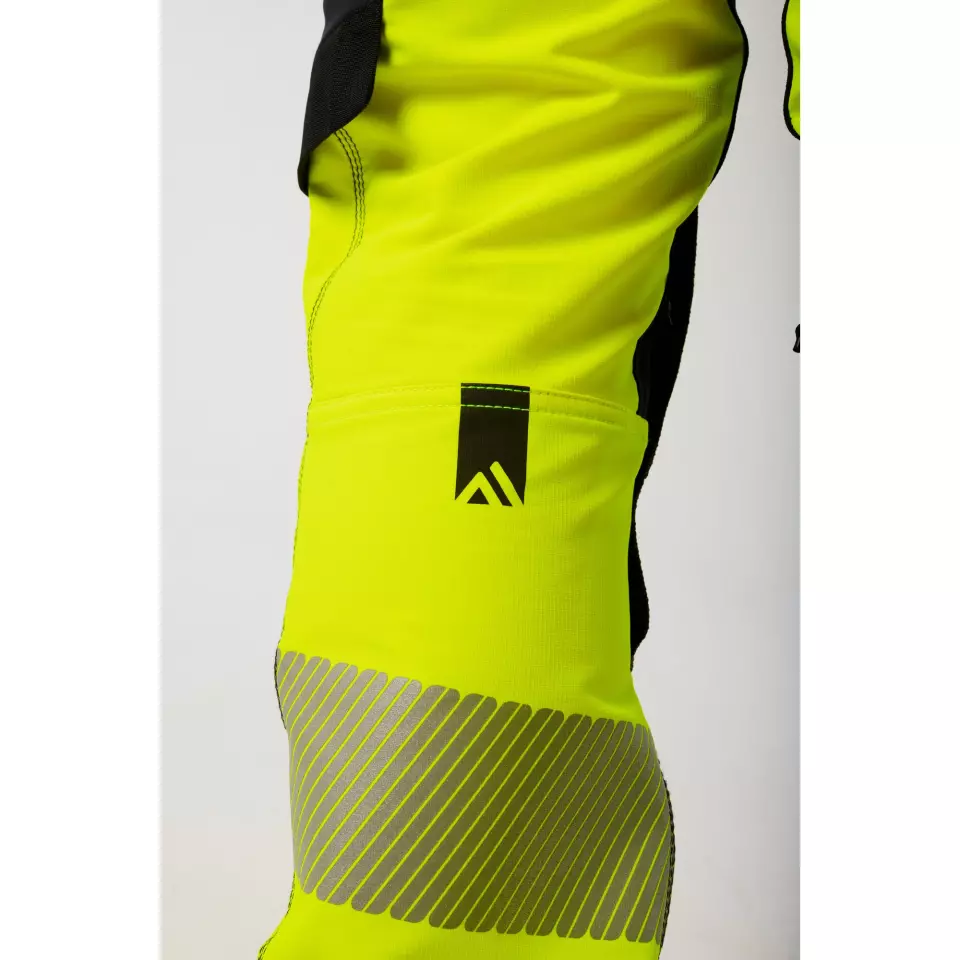 Portwest EV442YBR, EV4 Hi-Vis Stretch Hose mit abnehmbaren Holstertaschen Klasse 1, Gelb/Schwarz, image 3, gallery thumbnail