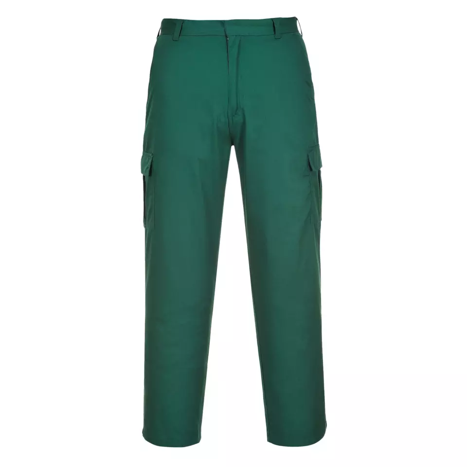 Portwest C701BGR, Combat Trousers, Size 34, Bottle Green