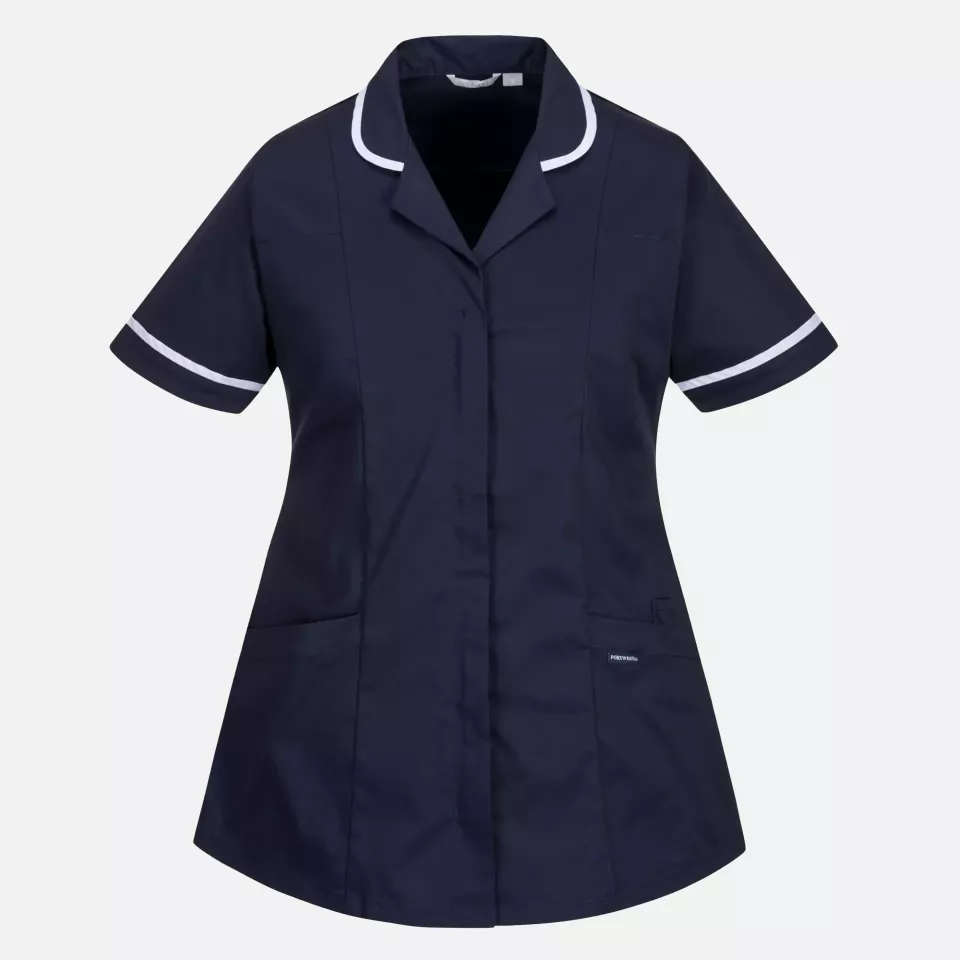 Portwest LW17NAR, Women's Stretch Tunic, Navy, image 1, gallery thumbnail
