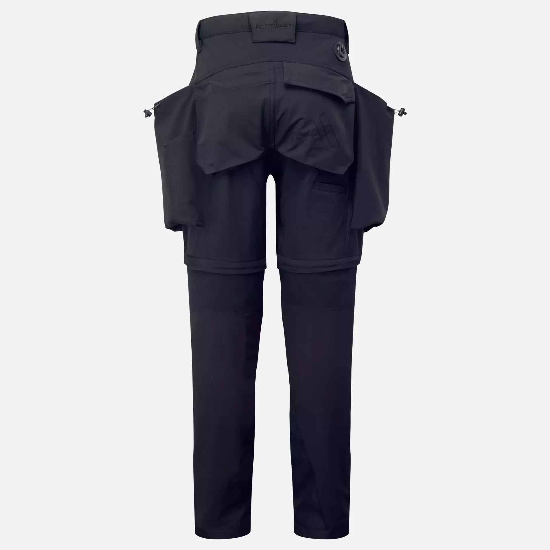 Portwest BX321BKY, Ultimate Modular 3-in-1 Trousers, Black/Yellow, image 2