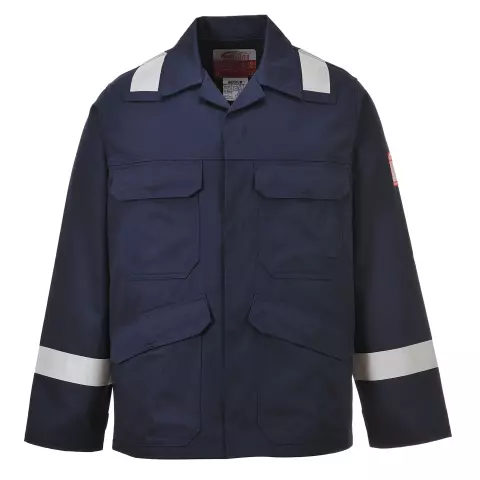 Portwest Bizflame Work Jacket, Navy