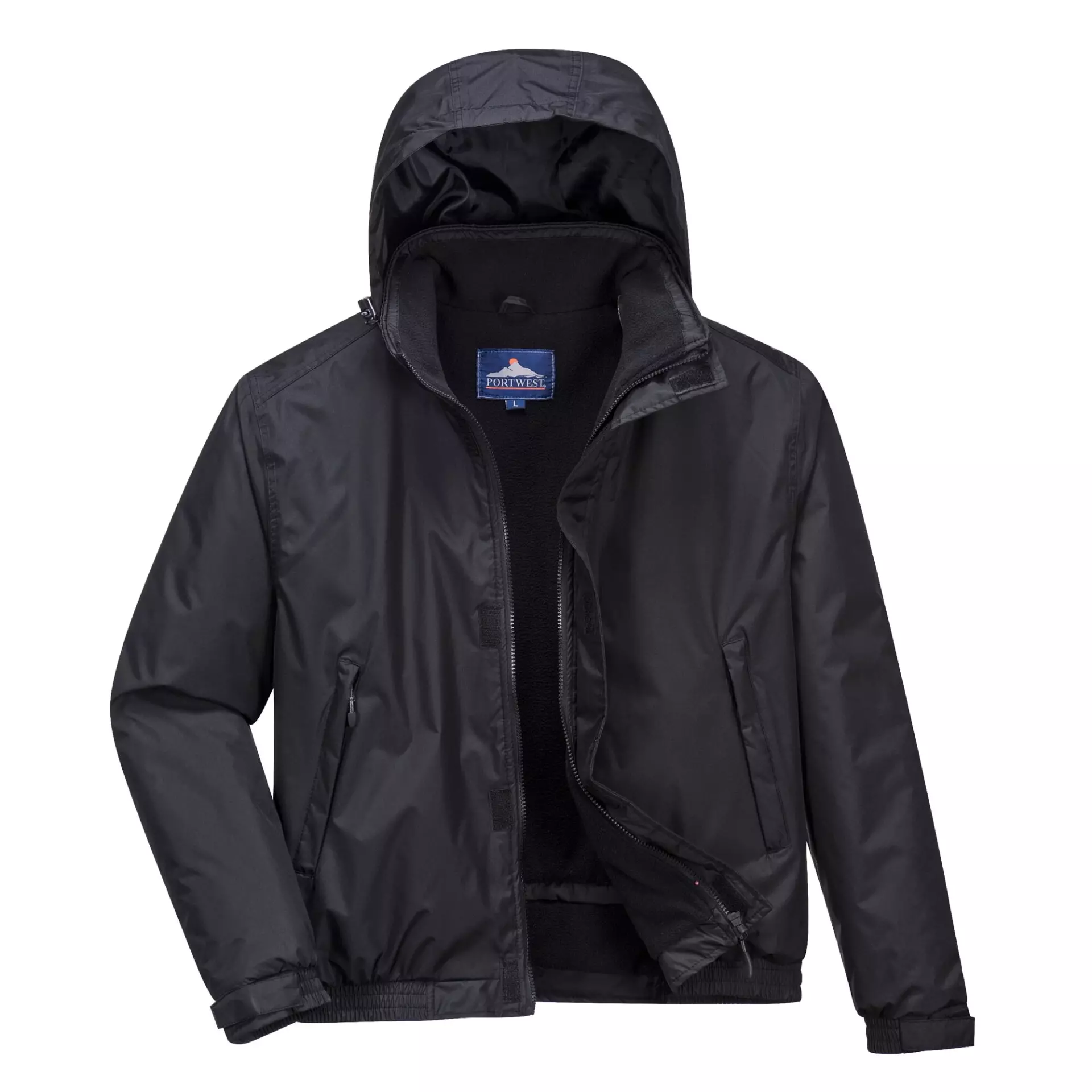 Portwest S503BKR, Calais Bomber Jacket, Black, image 1