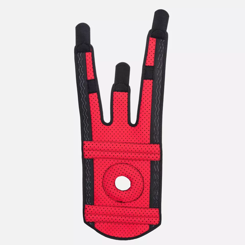 Portwest PW84BKR, Open Patella Knee Support, Black, image 2, gallery thumbnail