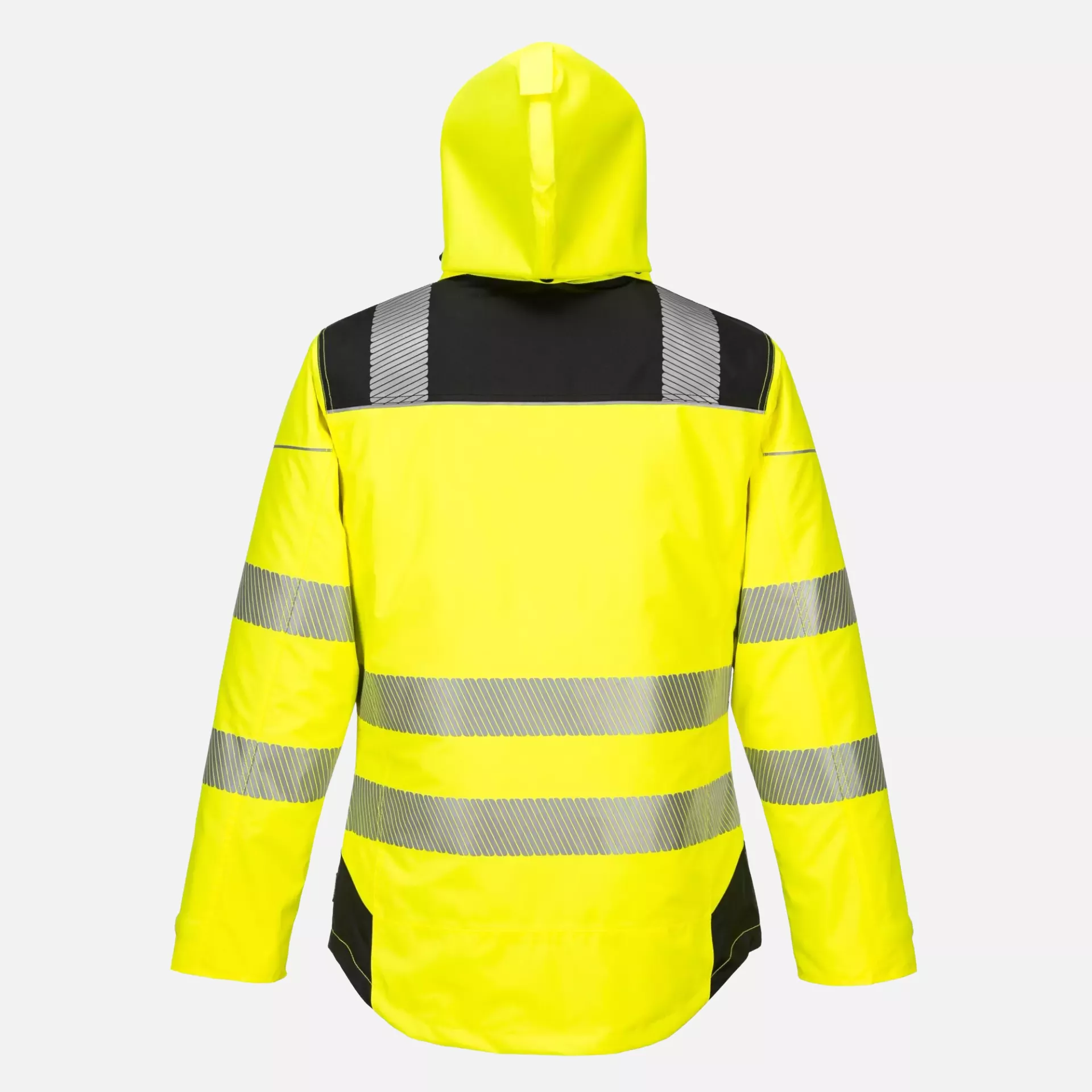 Portwest T400YBR, PW3 Hi-Vis Winterjacke, Gelb/Schwarz, image 2