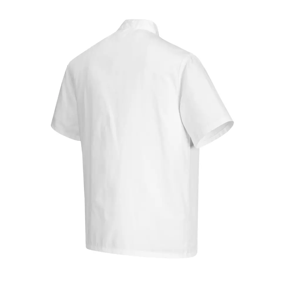 Portwest C733WHR, Chef's Cumbria Jacket S/S, White, image 7, gallery thumbnail