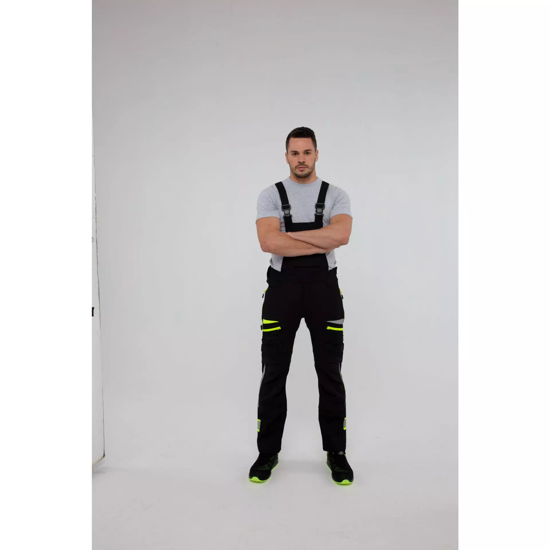 Portwest DX441BKR, DX4 Work Bib and Brace, Black, image 6