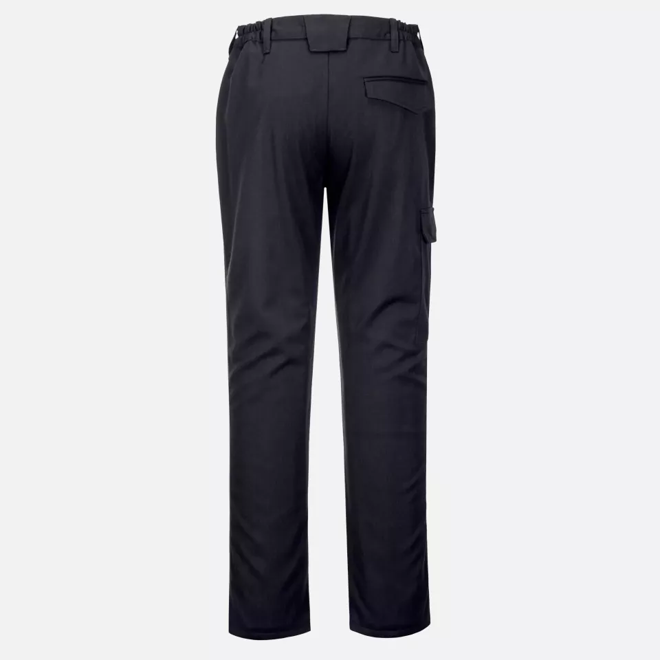Portwest FR64NAR, Aluflame Work Molten Metal FR Trousers, Navy, image 2, gallery thumbnail