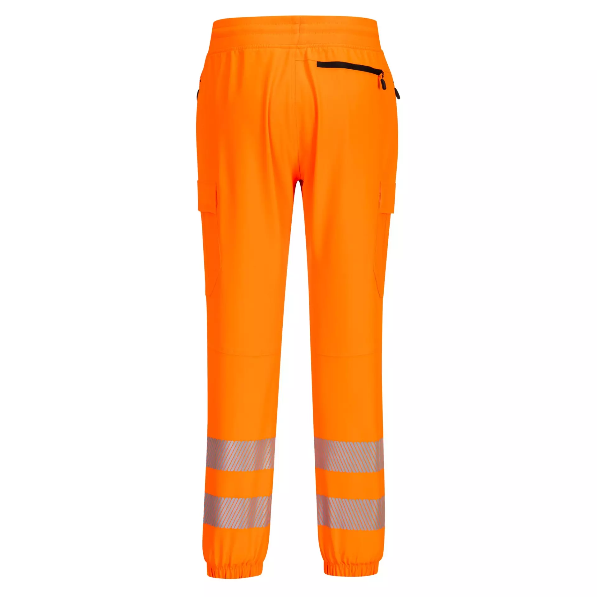 Portwest KX346OBR, PW3 Hi-Vis Flexi Jogger, Orange/Black, image 2