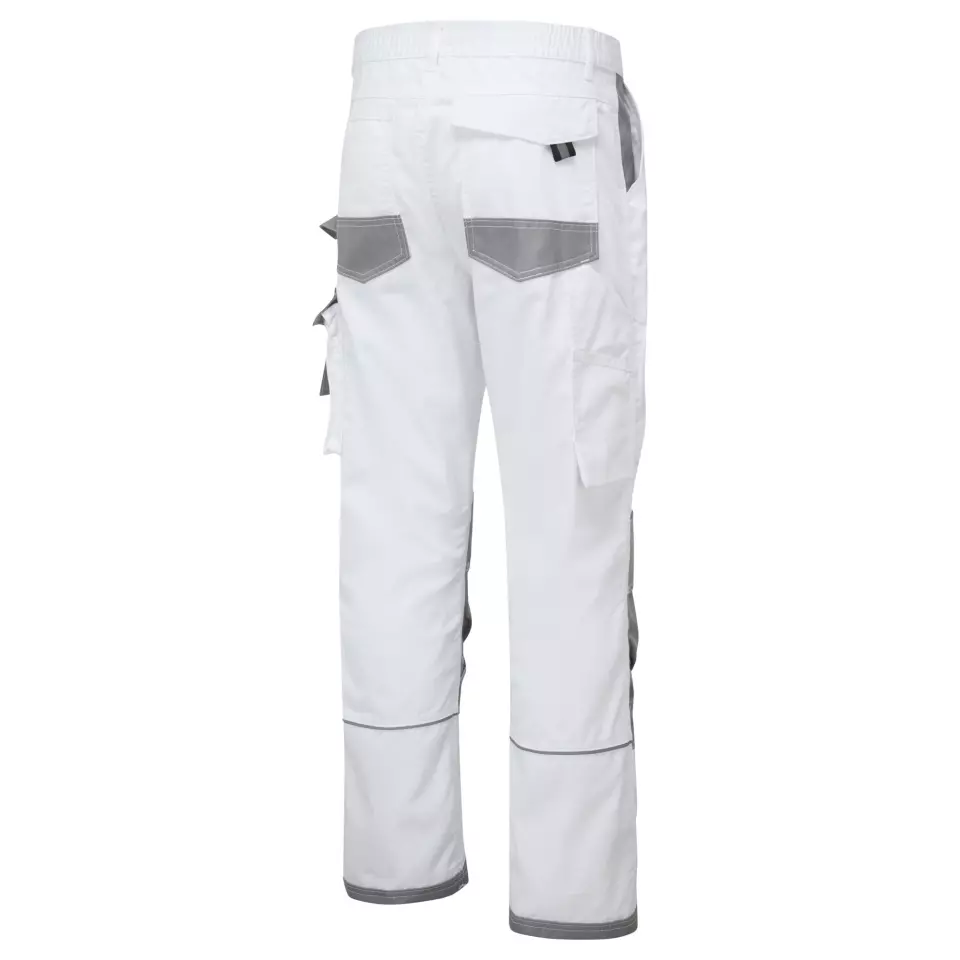 Portwest KS54WHR, Painters Pro Trousers, White, image 4, gallery thumbnail