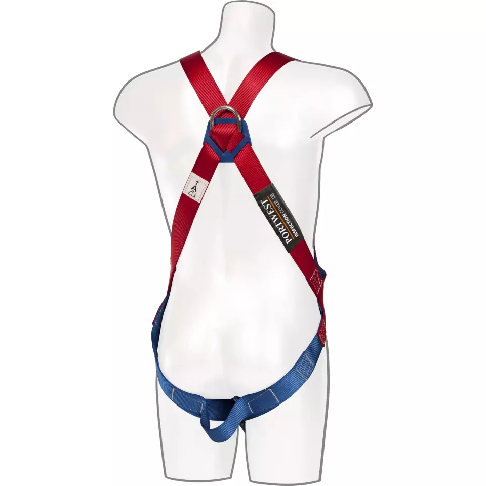 Portwest FP11RER, 1 Point Harness, Red, image 6, gallery thumbnail