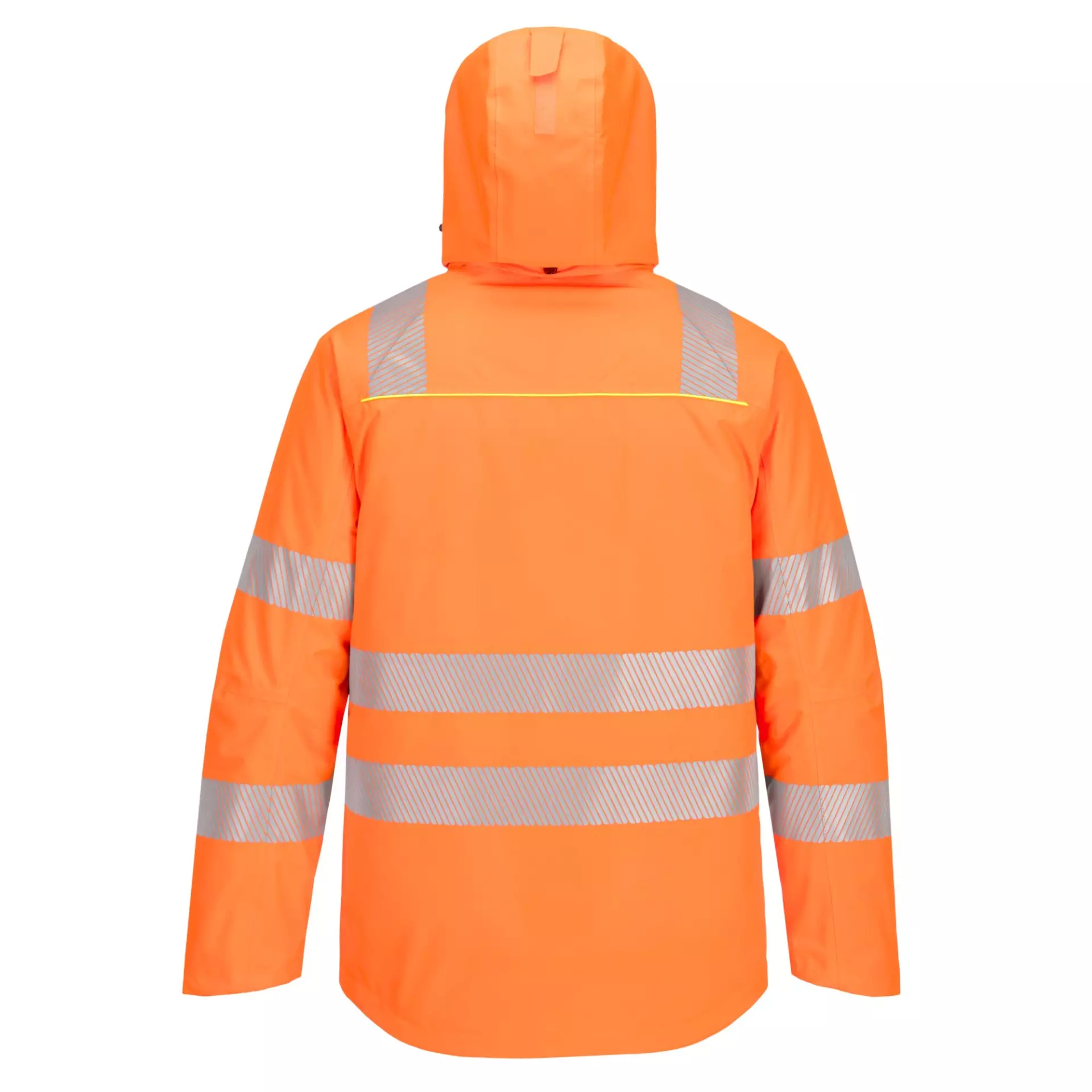 Portwest DX461OBR, DX4 Hi-Vis Winter Jacket, Orange/Black, image 5