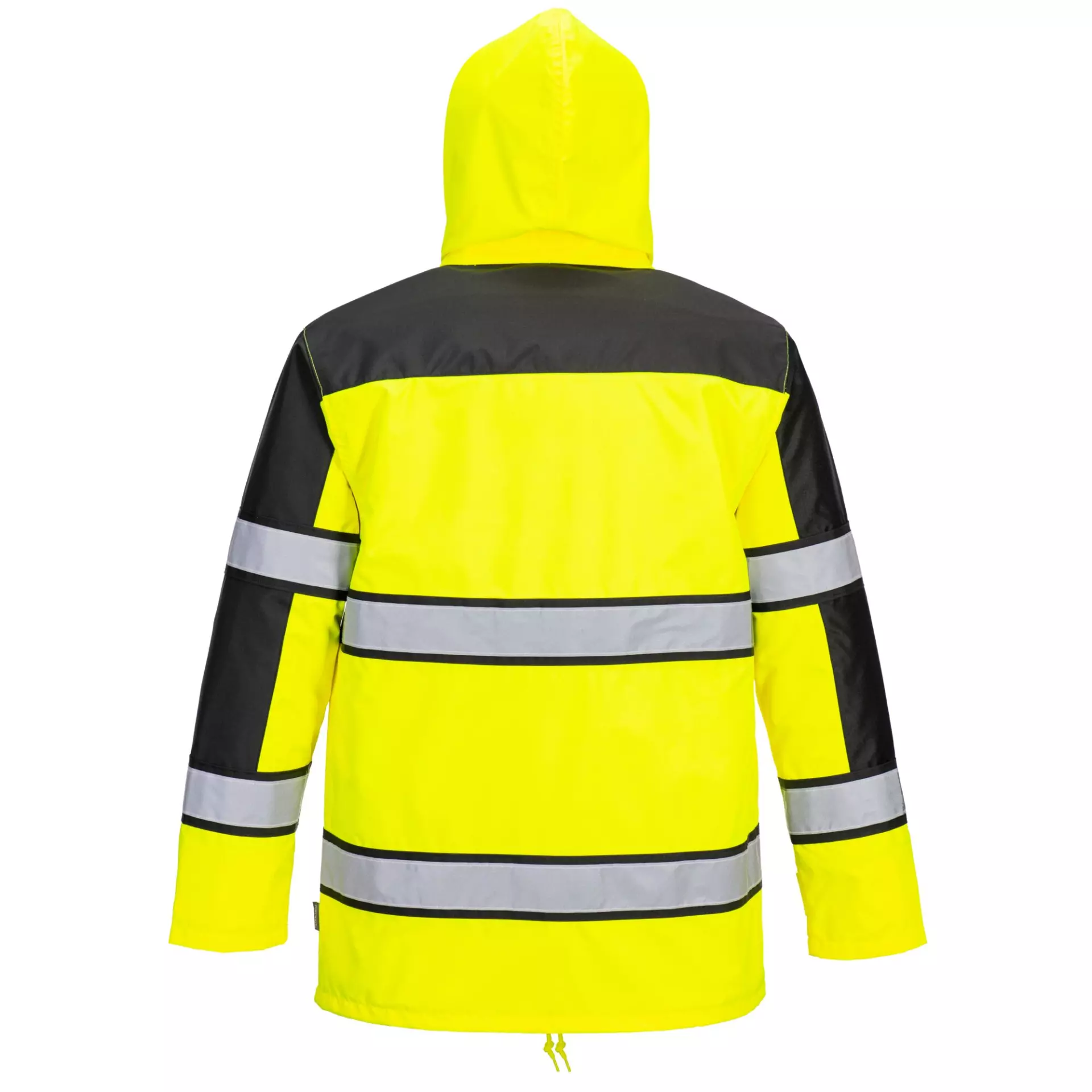 Portwest S462YER, Hi-Vis Contrast Winter Classic Jacket, Yellow, image 2