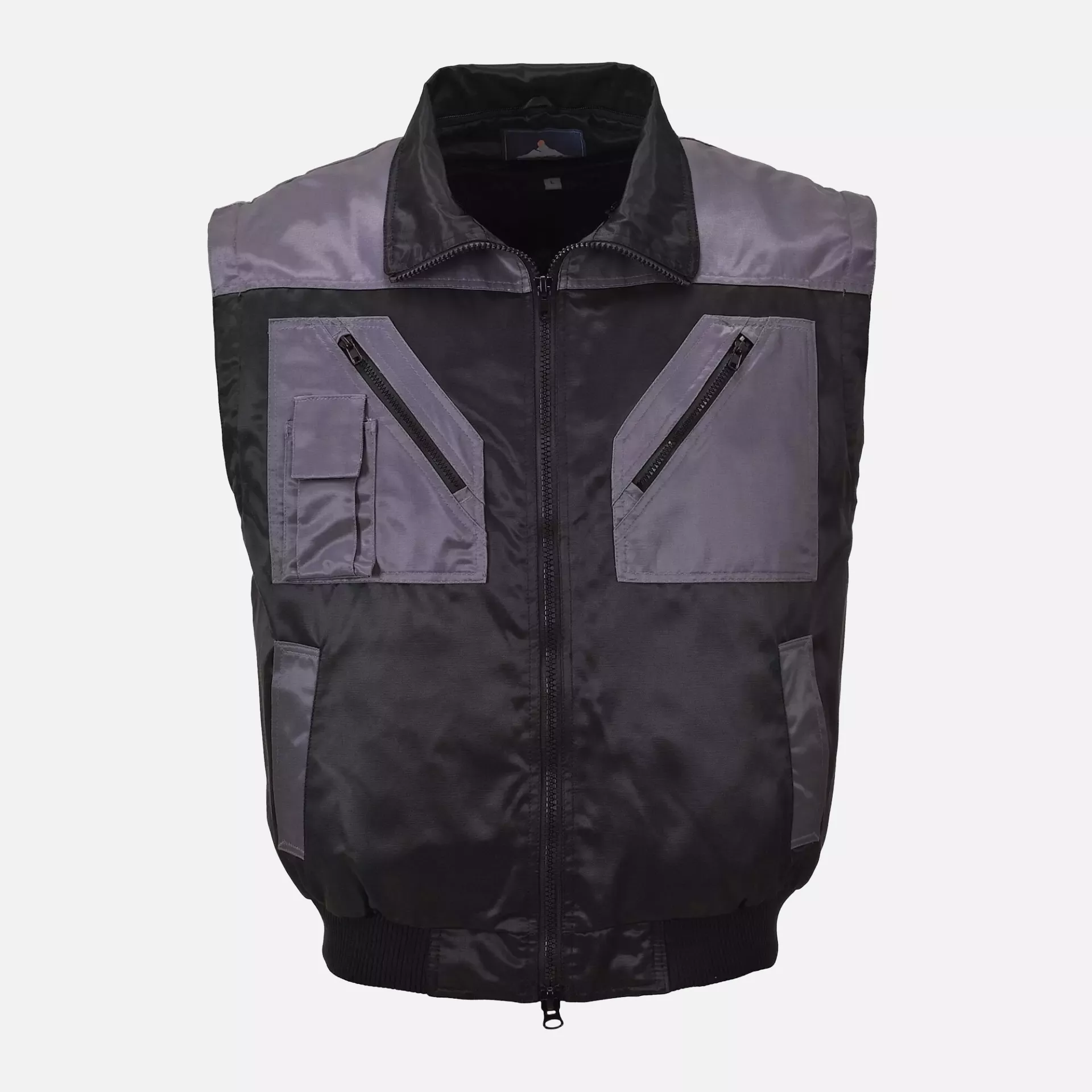 Portwest PJ20BYR, Two Tone Pilot Jacket, Black/Grey, image 4