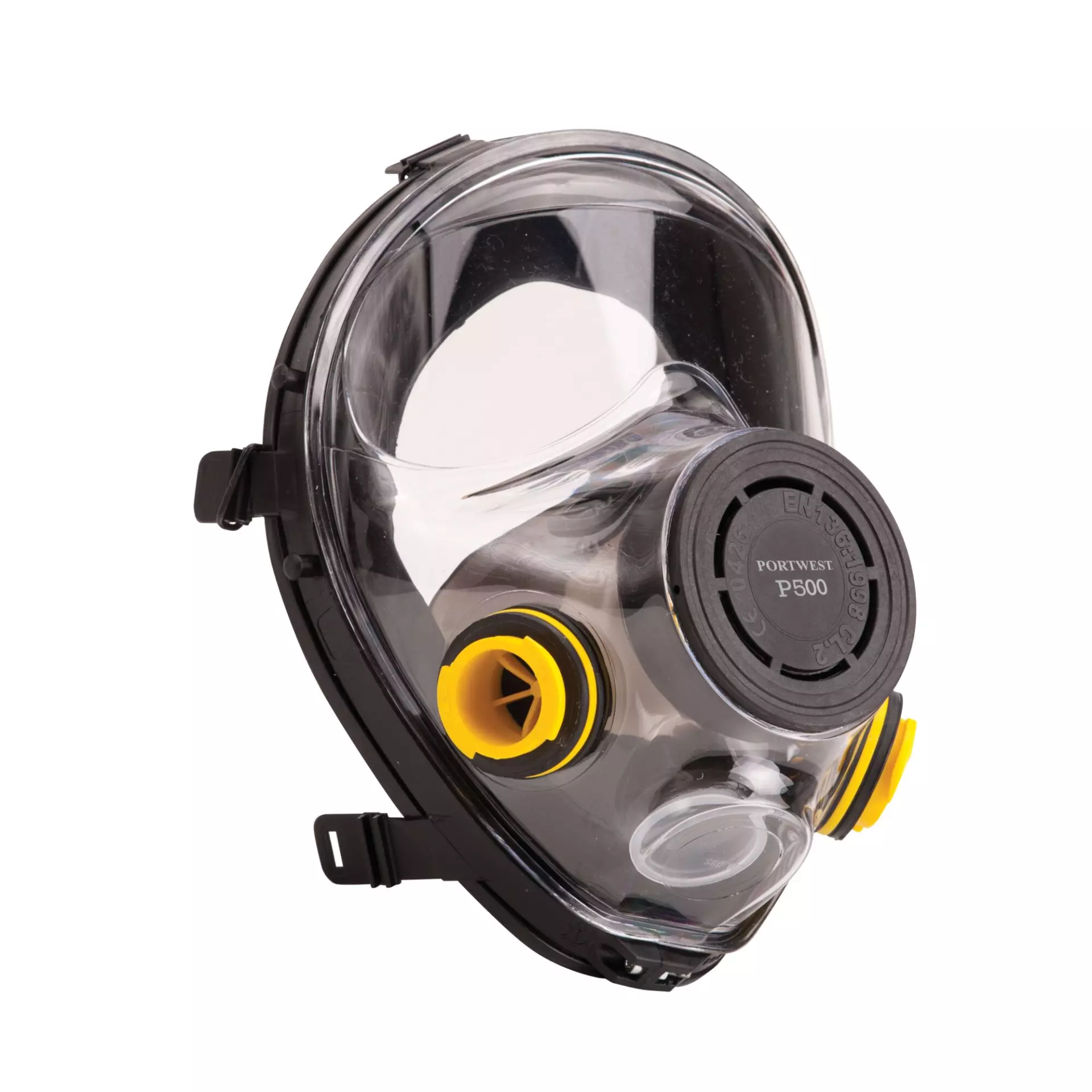 Portwest P500BKR, Vienna Full Face Mask, Black, image 1