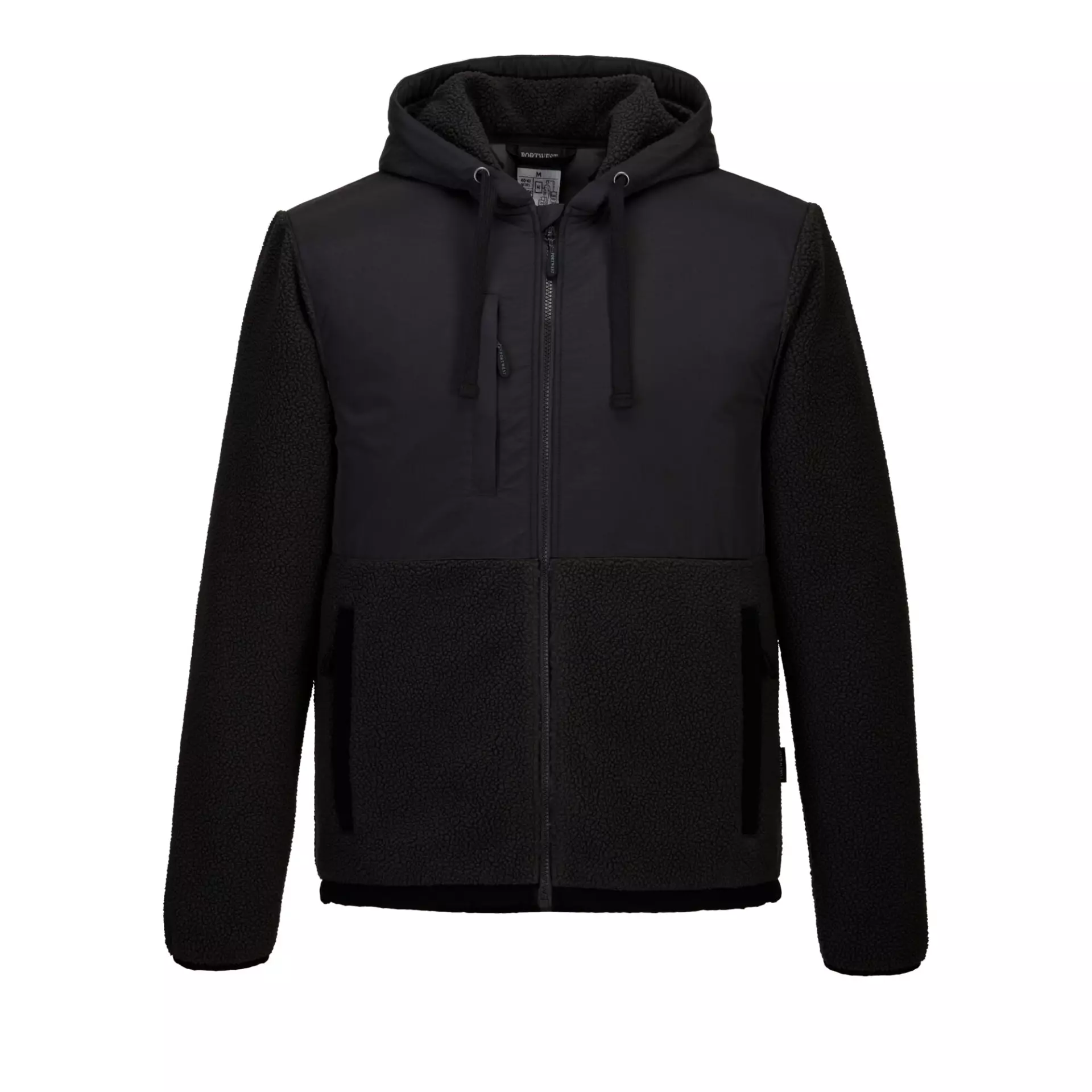 Portwest KX371BKR, KX3 Borg Fleece, Black