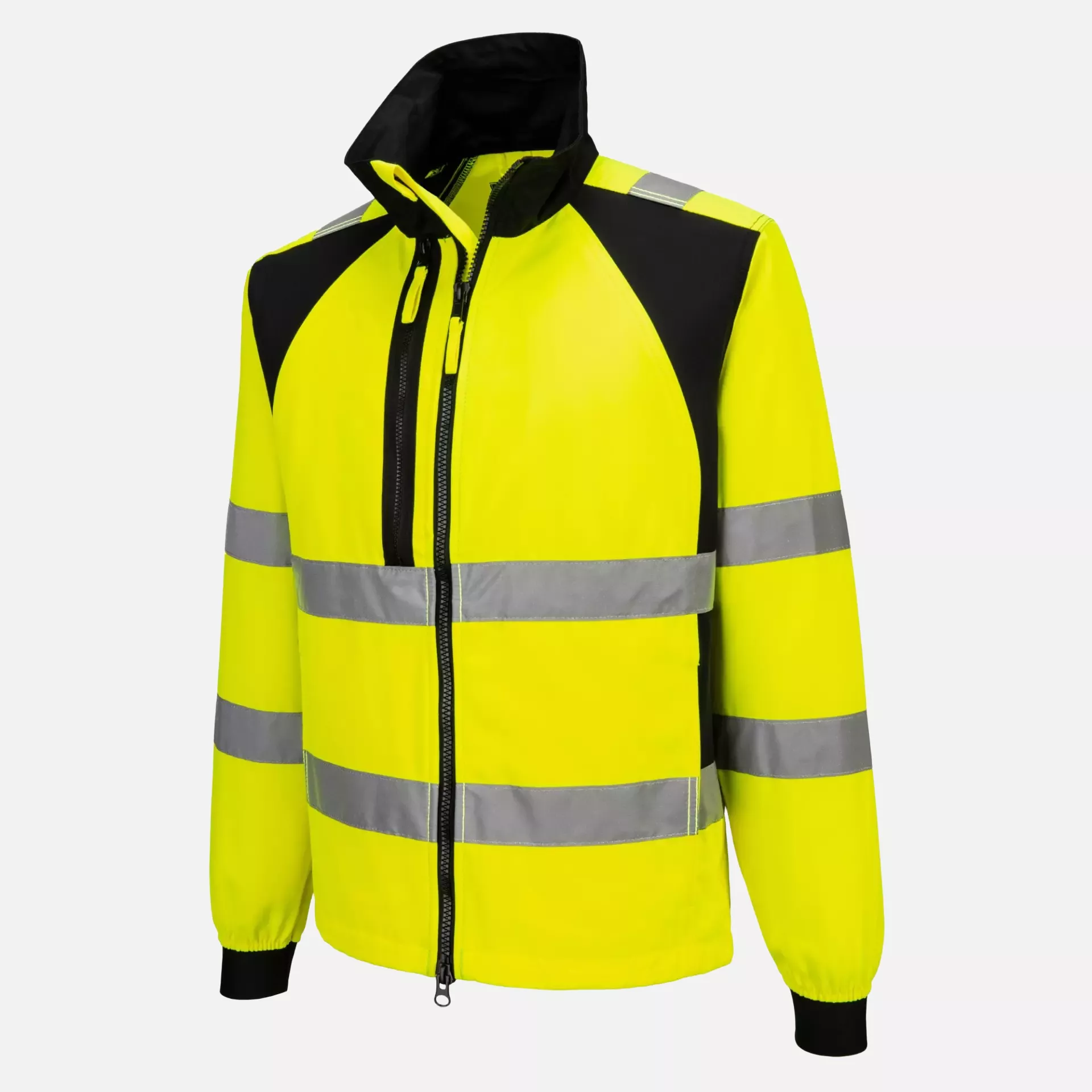 Portwest CD861YBR, WX2 Eco Hi-Vis Work Jacket, Yellow/Black, image 3