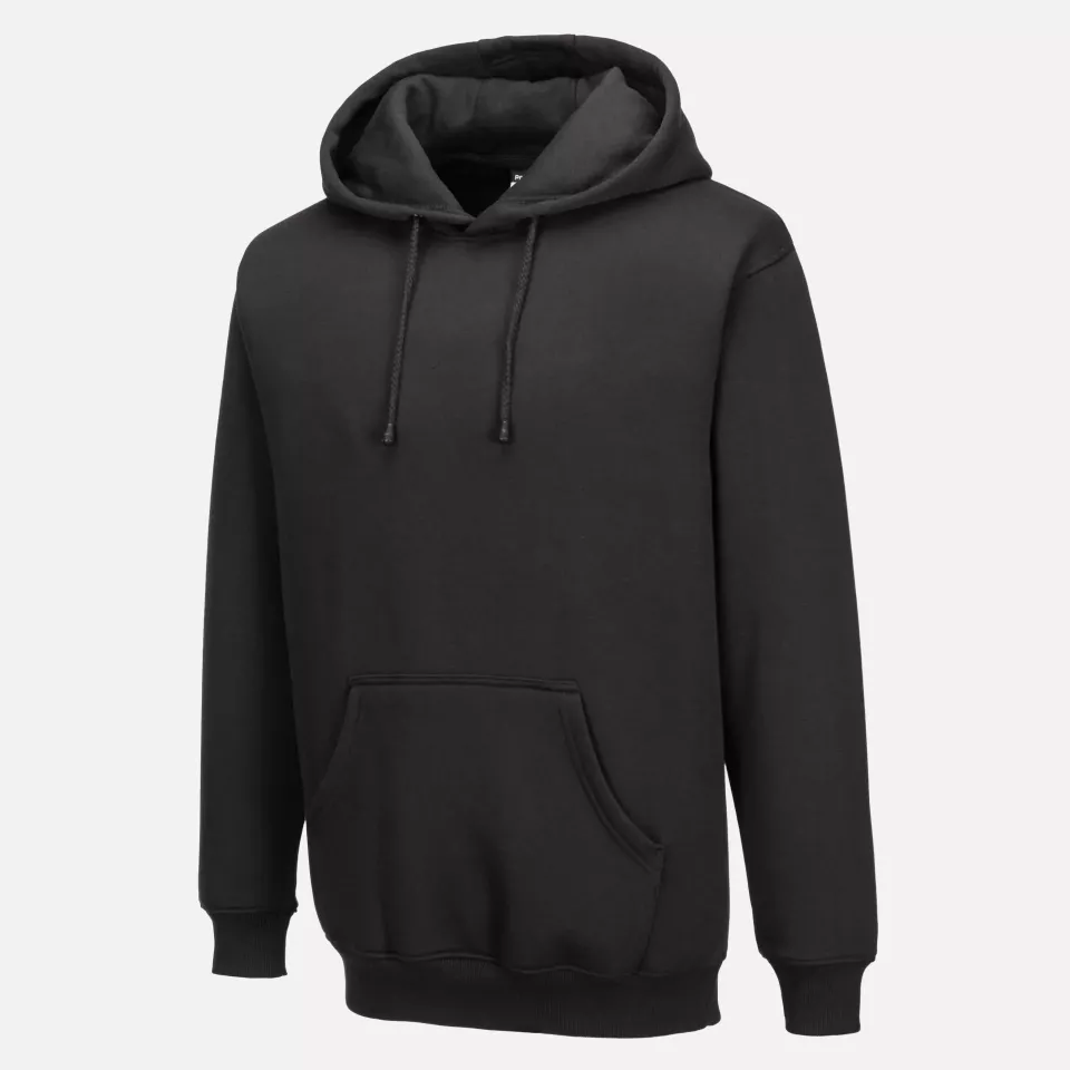 Portwest B302BKR, Roma Hoodie, Black, image 5, gallery thumbnail