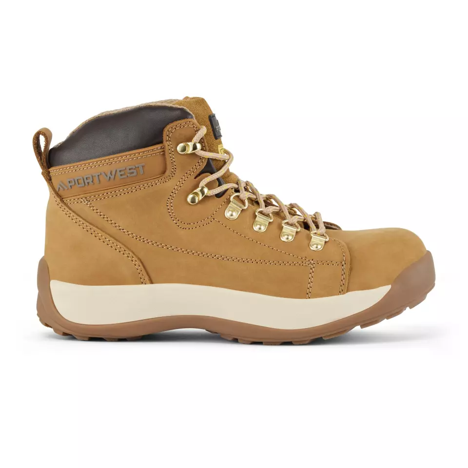 Portwest FW31HOR, Steelite Mid Cut Nubuck Boot SB HRO, Honey