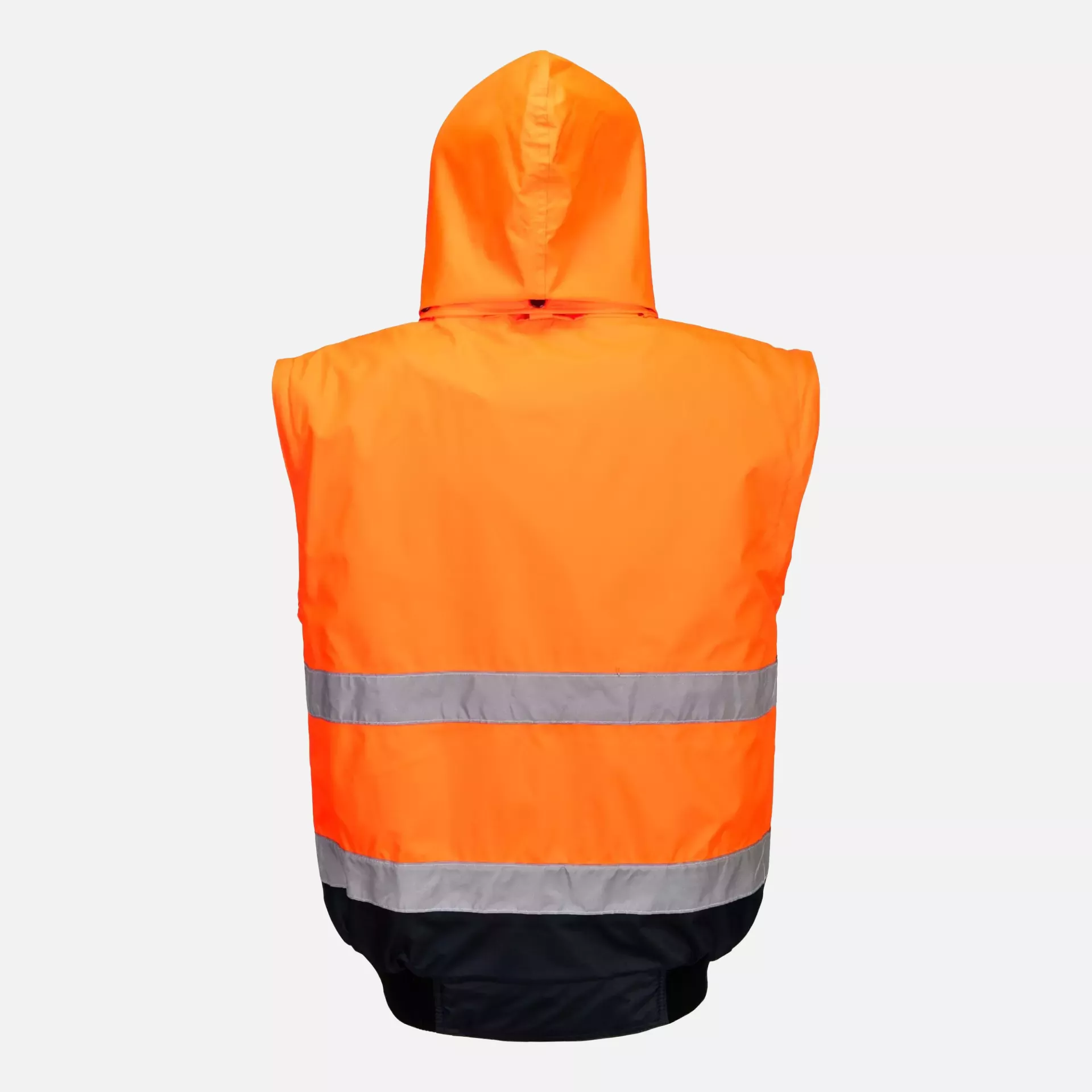 Portwest C465ONR, Hi-Vis 3-in-1 Contrast Bomber Jacket, Orange/Navy, image 4