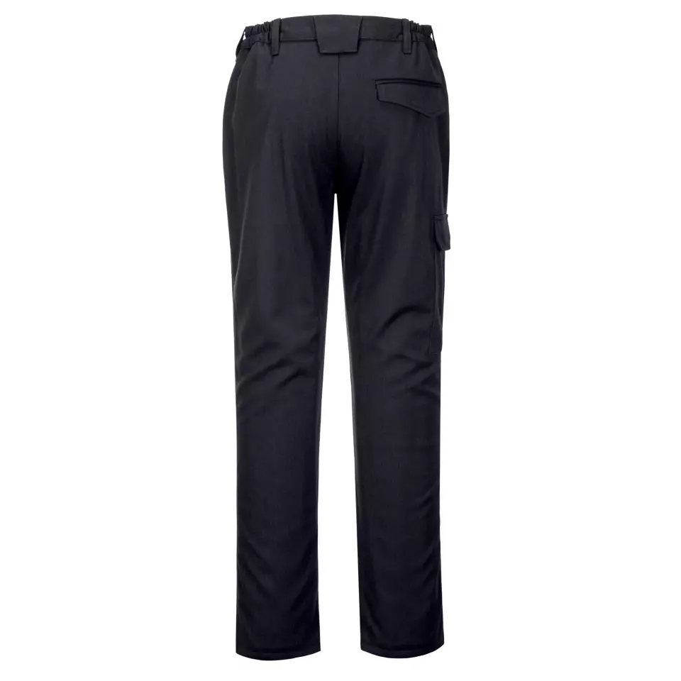 Portwest FR64NAR, Aluflame Work Molten Metal FR Trousers, Navy, image 2, gallery thumbnail