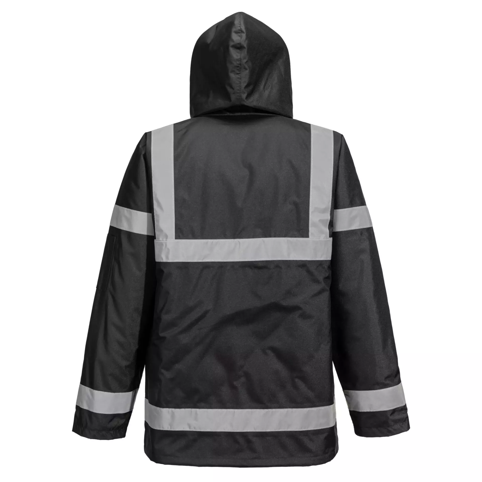 Portwest S433BKR, Iona Lite Traffic Jacket, Black, image 2