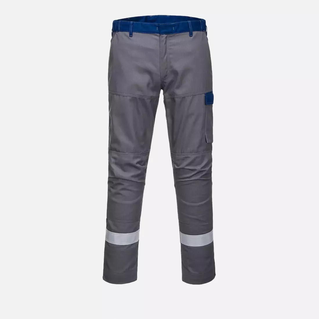 Portwest FR06GRR, Bizflame Industry Two Tone Trousers, Grey, image 1