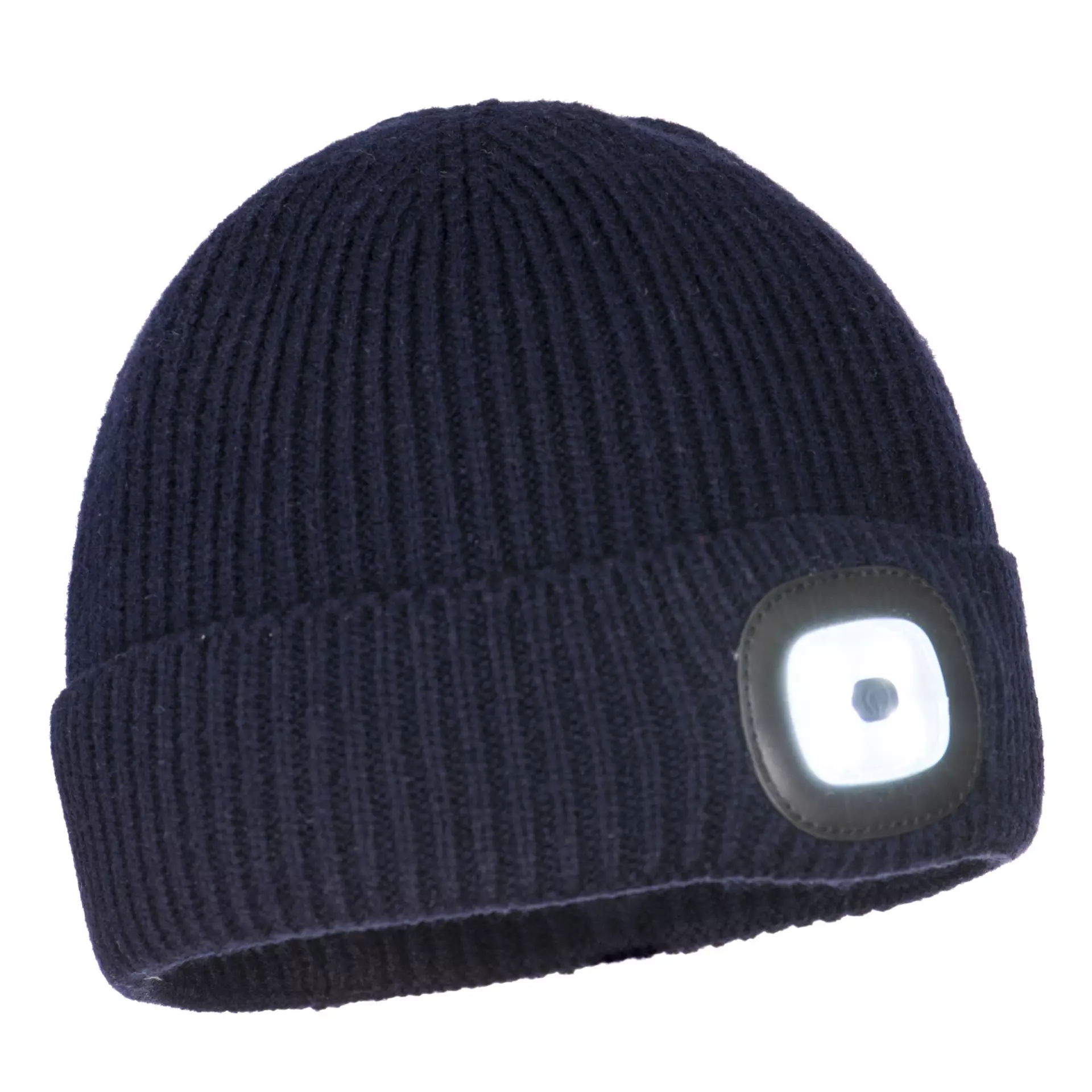Portwest B033NAR, Workman's LED Beanie, Navy, image 1