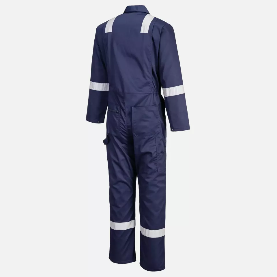 Portwest F813NAR, Iona Coverall, Navy, image 4, gallery thumbnail