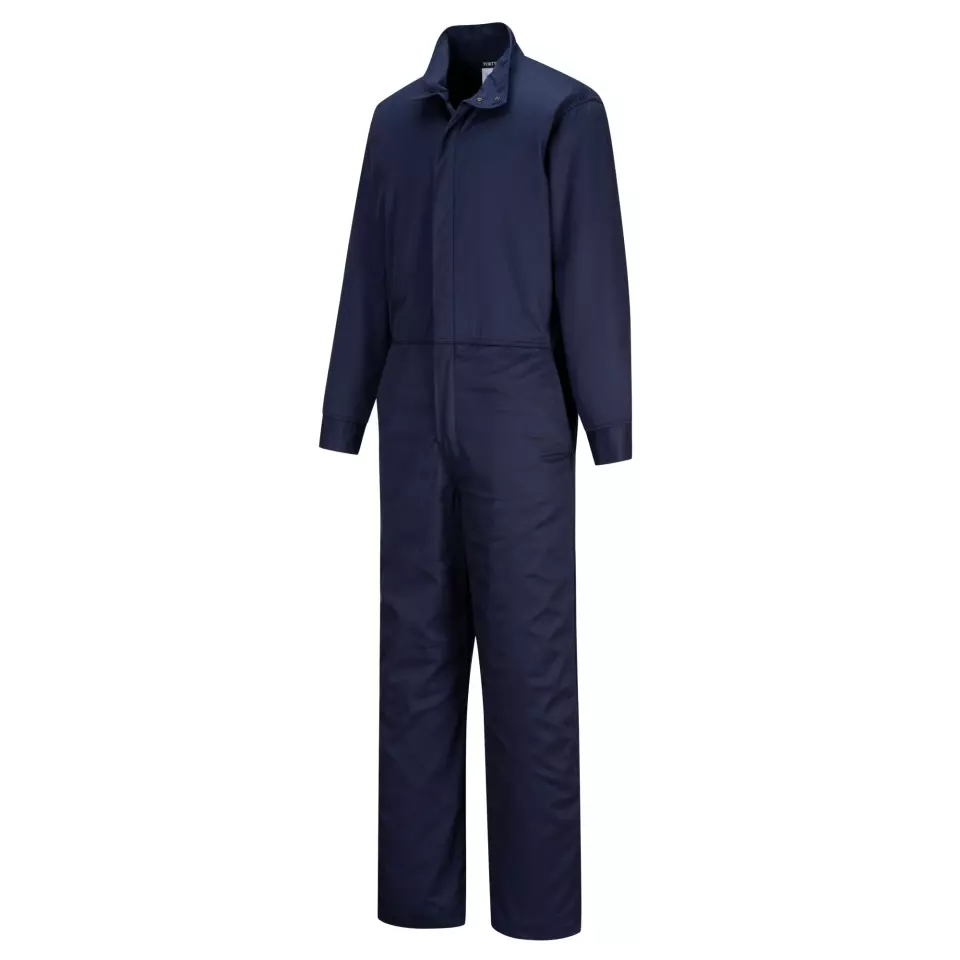 Portwest FR50NAR, Bizflame Work Anti-Static FR Coverall 350g, Navy, image 2, gallery thumbnail