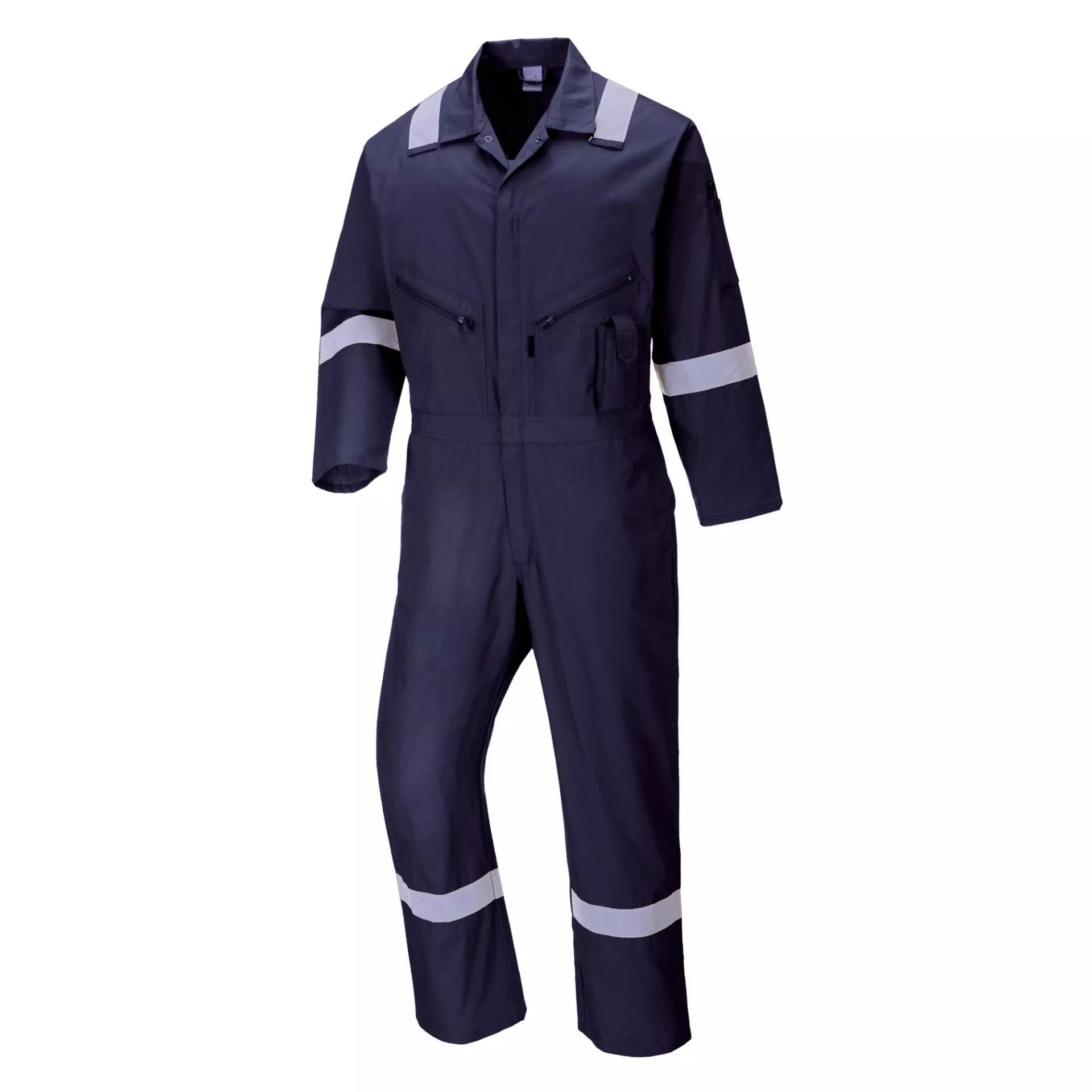 Portwest C814NAR, Iona Cotton Coverall, Navy, image 4