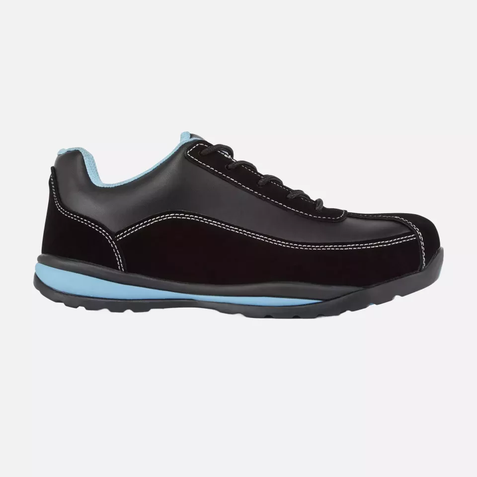 Portwest FW39BKR, Steelite Women's Safety Trainer S1P HRO, Black, image 1, gallery thumbnail